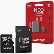 MEMORIA MICRO SD HIKSEMI 64GB CLASE 10